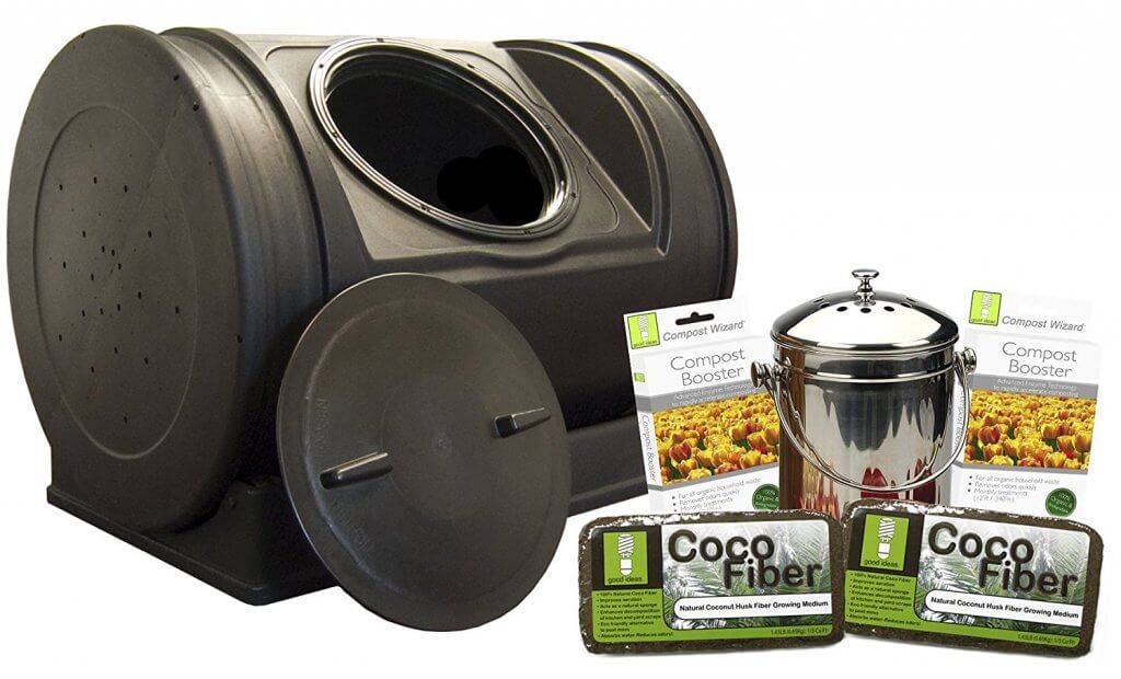 Good Ideas EZCJR-STA Compost Wizard Starter Kit